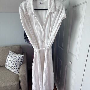 Old Navy Long Sleeve White Dress